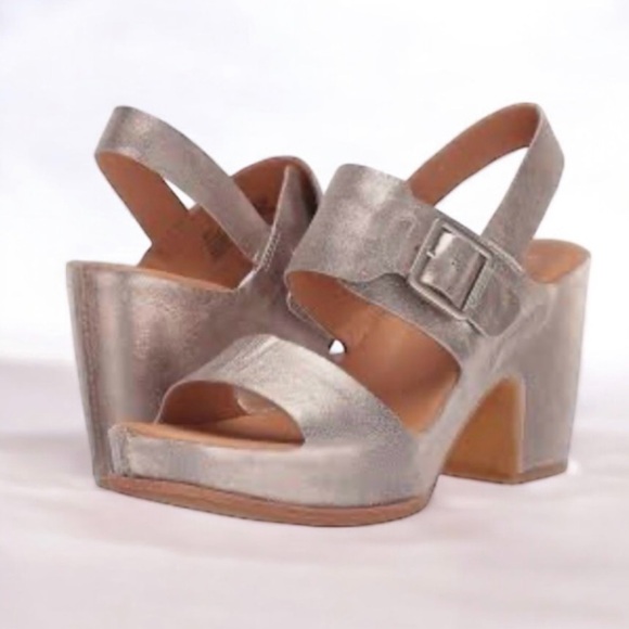 Kork-Ease Shoes - KORK-EASE SAN Carlos soft gold heels women’s shoes size 9